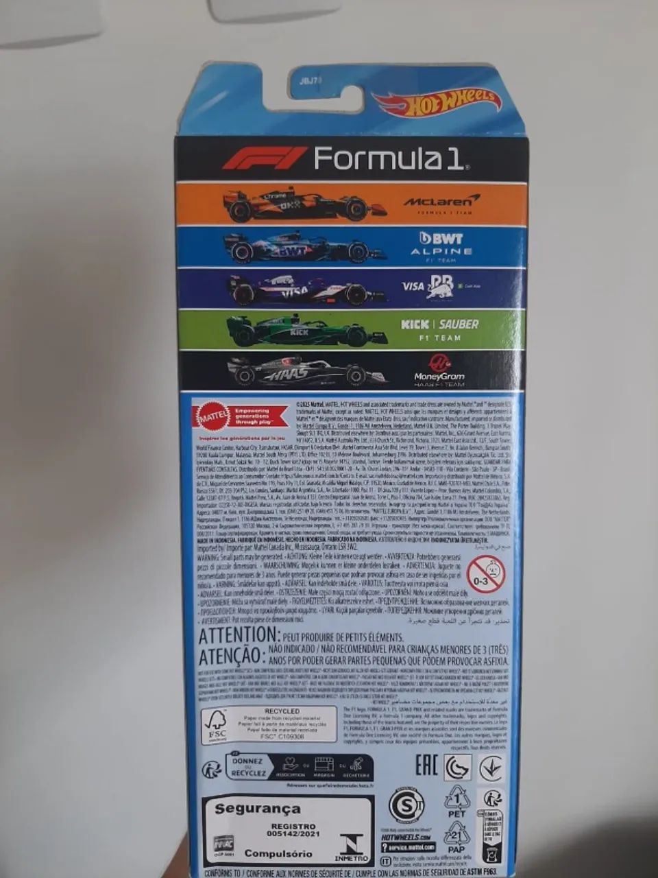 Pack Hot Wheels Fórmula 1 F1 Lacrado! - Foto 4
