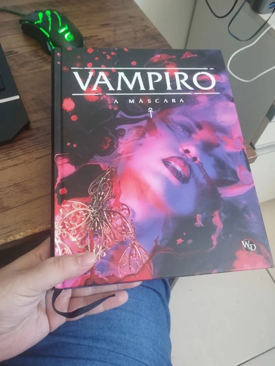 VAMPIRO A MÁSCARA 5ª ED. LIVRO DE RPG - Foto 3