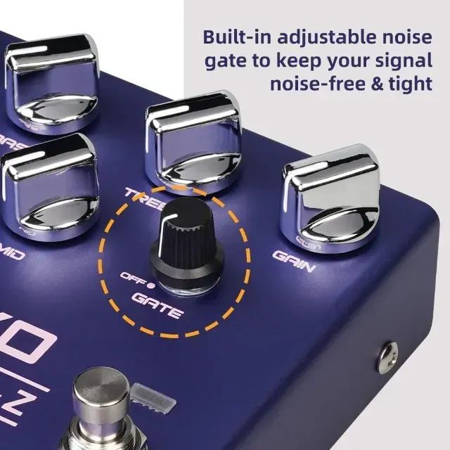 Pedal Joyo Chopper-Z Distorção e Simulador Amp/Gabinete NOVO SEM