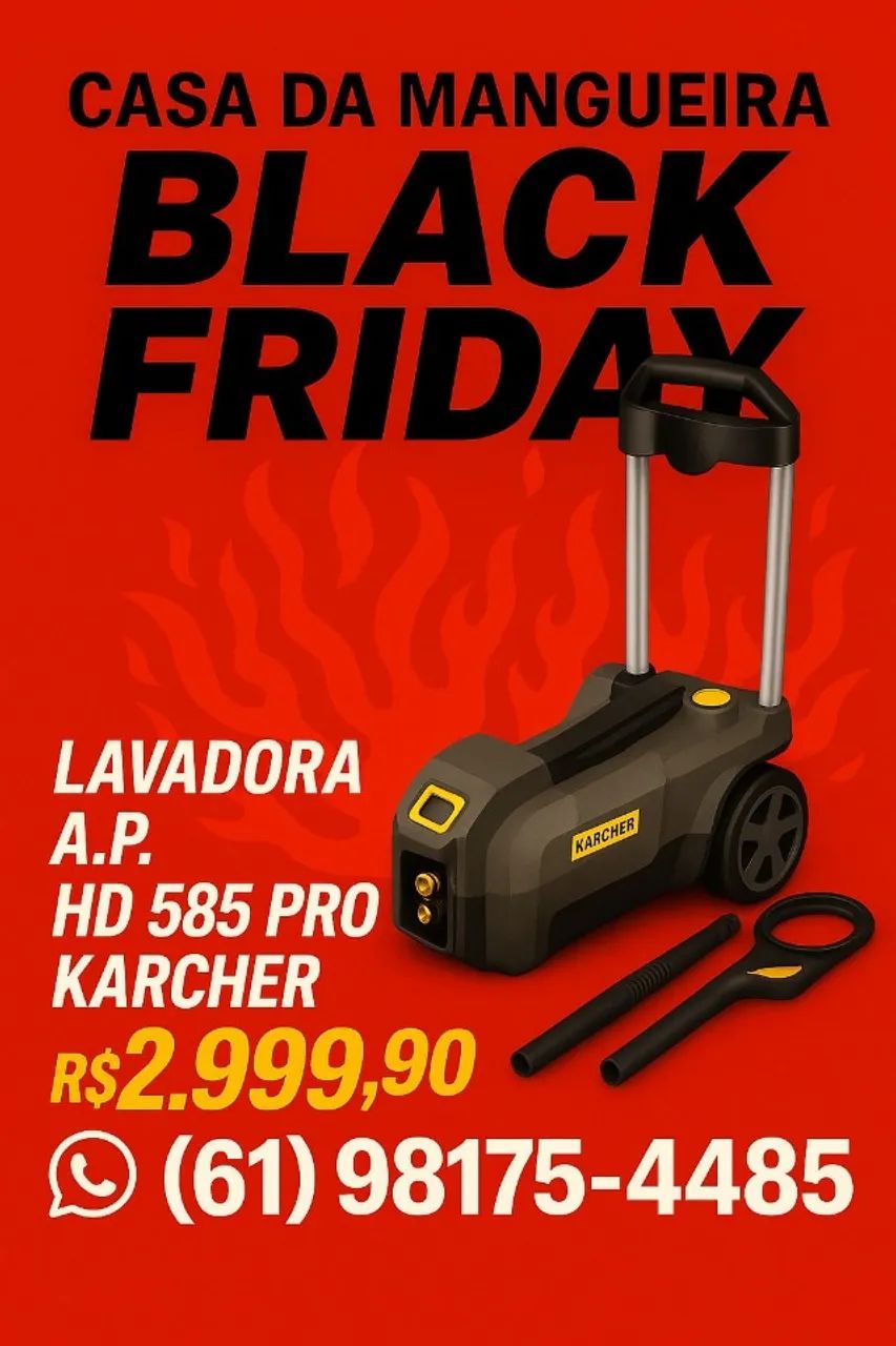 LAVADORA A.P. HD 585-PROFI S 220V 60Hz KARCHER