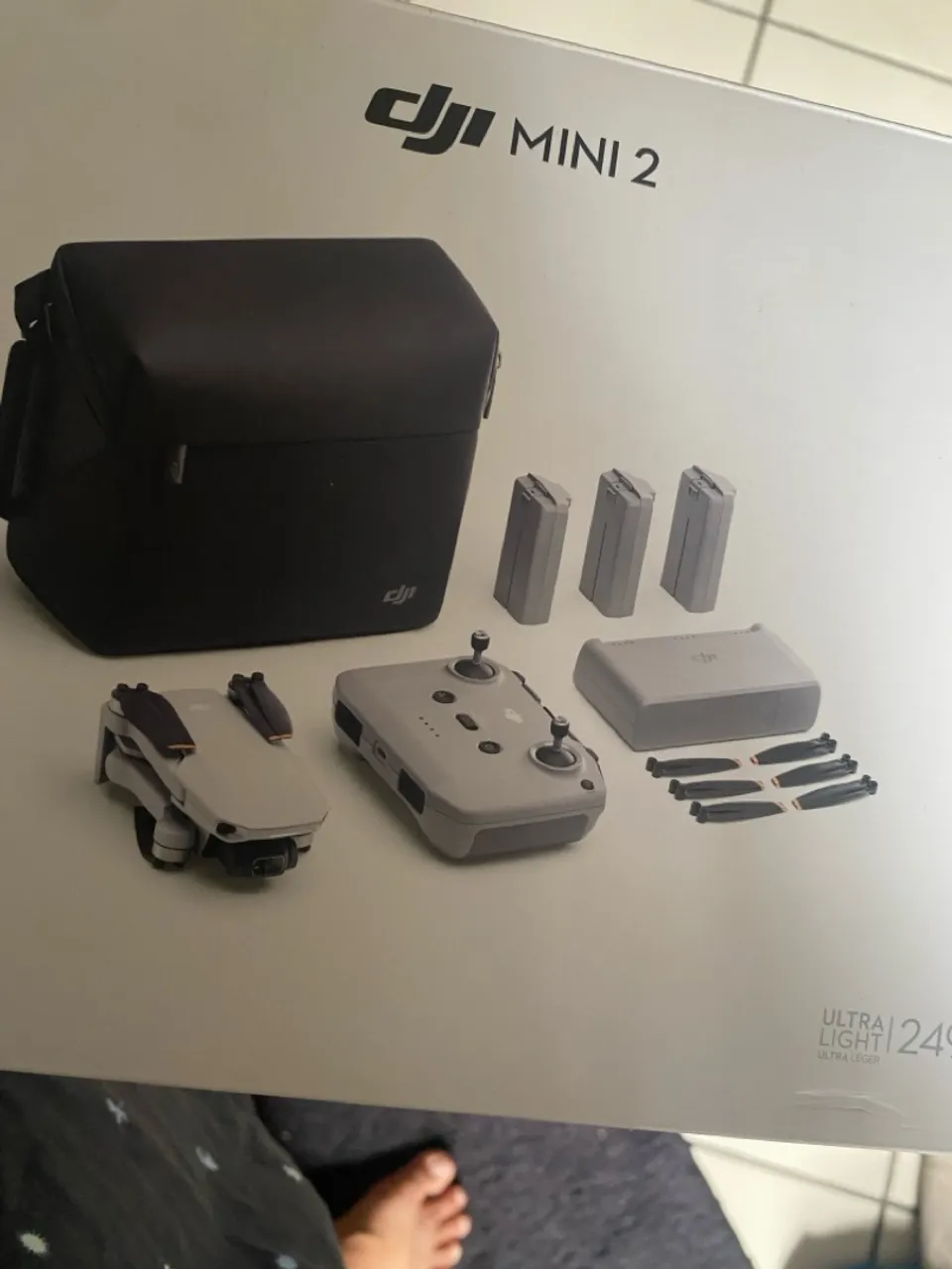 Drone mini 2 , semi novo na caixa