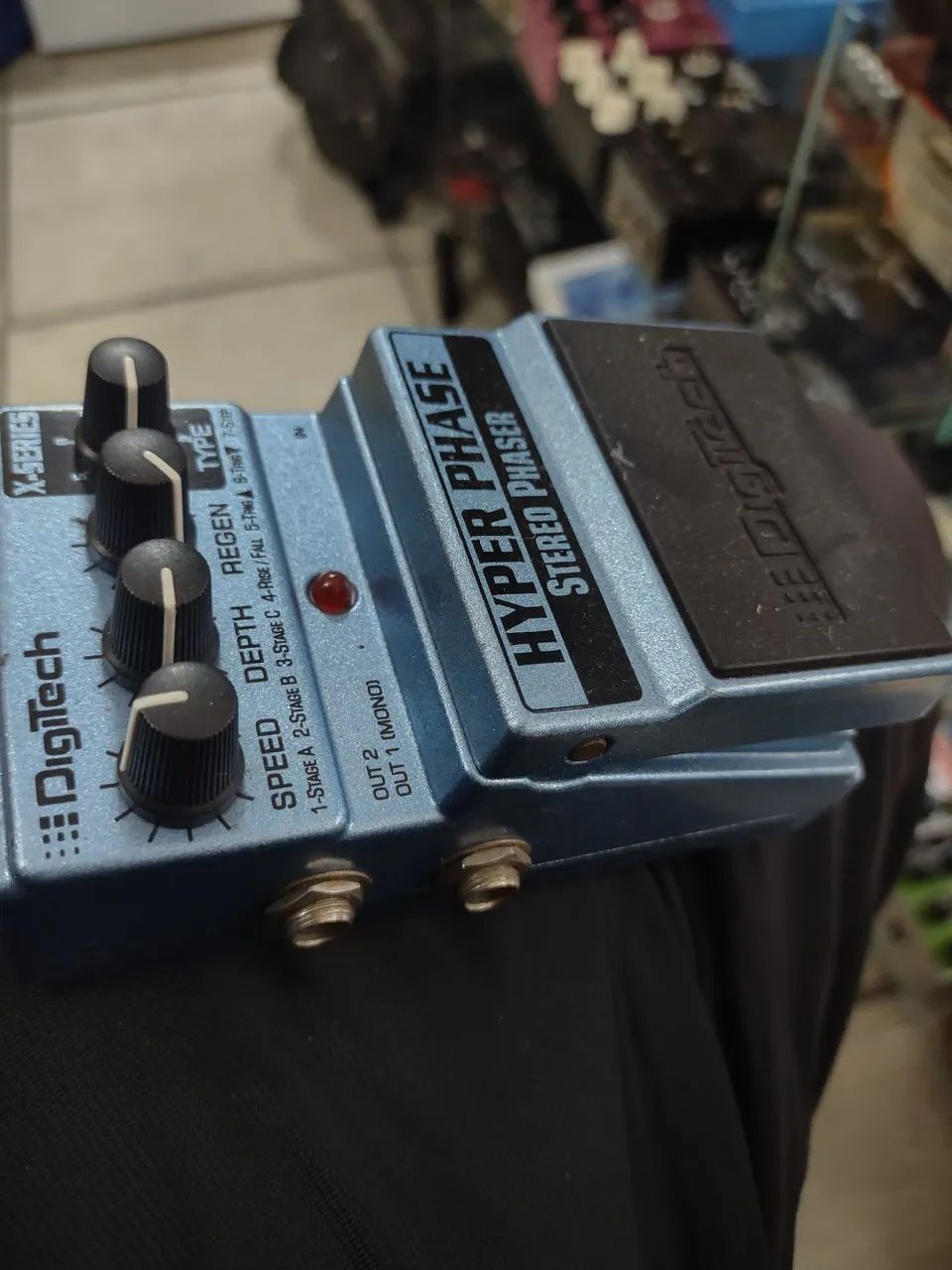 Pedal Digitech hyper phase - Equipamentos e Acessórios de Som