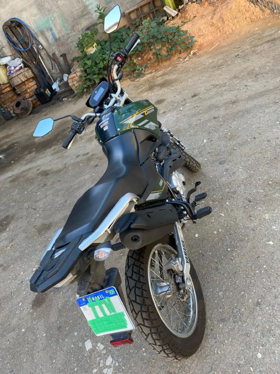 Yamaha CROSSER Z - Flex - 150cc - Verde - 2025 - Apenas 1000km rodados - Foto 7