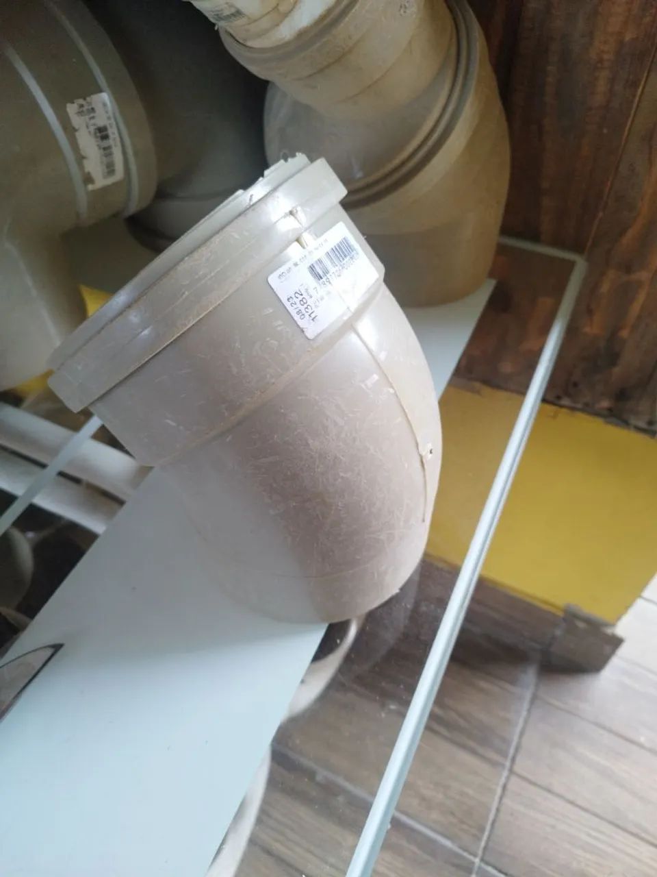 Cotovelo 45" de 150mm esgoto - Foto 4