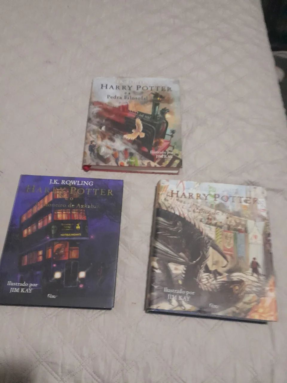 Harry Potter livros ilustrados