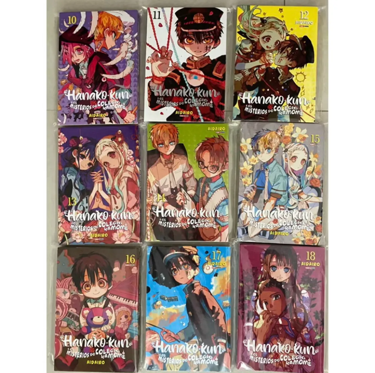 Coleção de Mangás Hanako-kun Volumes 1-18