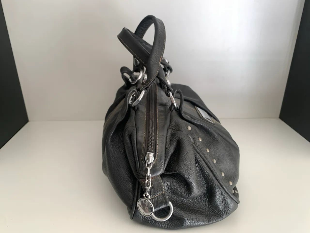 Bolsa couro fino  - Foto 2