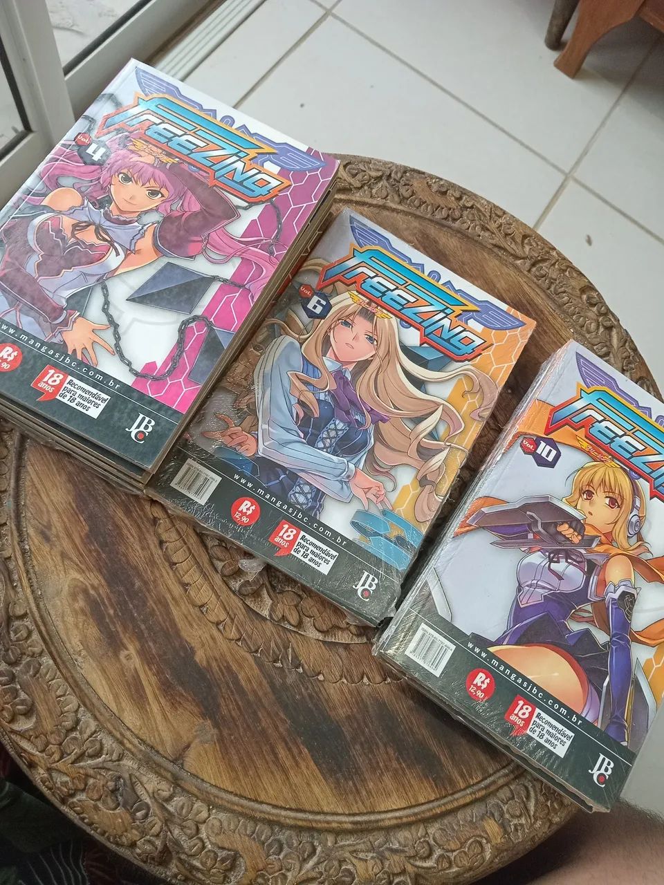 Mangá Freezing 1 ao 10 - Foto 3