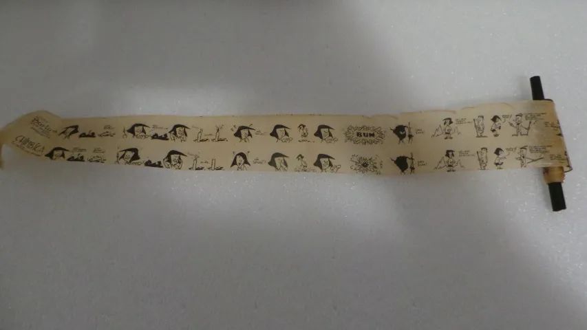 FILME BARLAM EM ROLO ANTIGO PARA PROJETOR INFANTIL CHIMBICA NO REINO DAS BOMBAS  RARO! - Foto 3