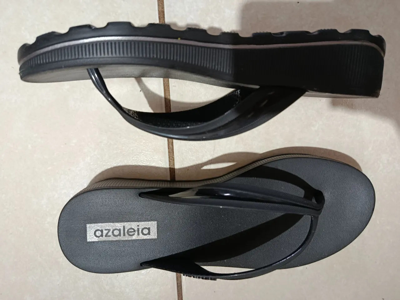 Sandália Azaleia Plataforma Preta