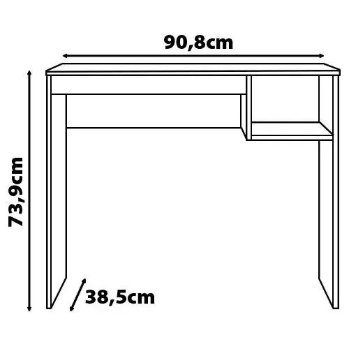 White Study Table64739708194946121