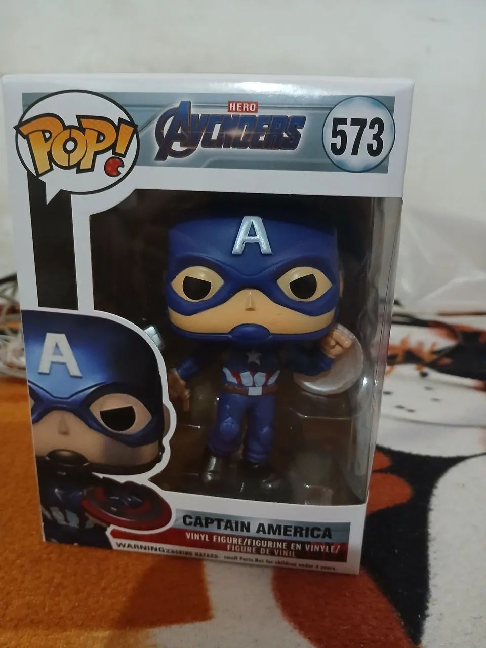 Funko Pop Capitao America de Vingadores Ultimato