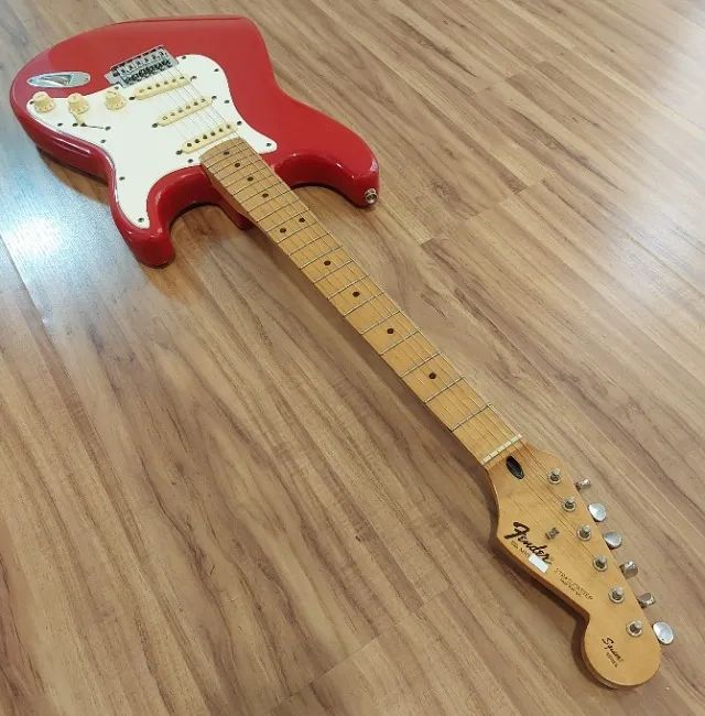 Fender México 95' toda original relíquia correia e capa original