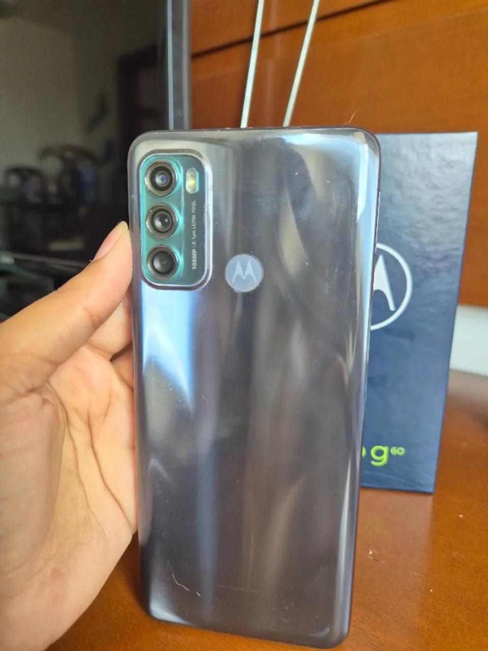 Moto G60 6Gb/128Gb com câmera de 108 megapixels