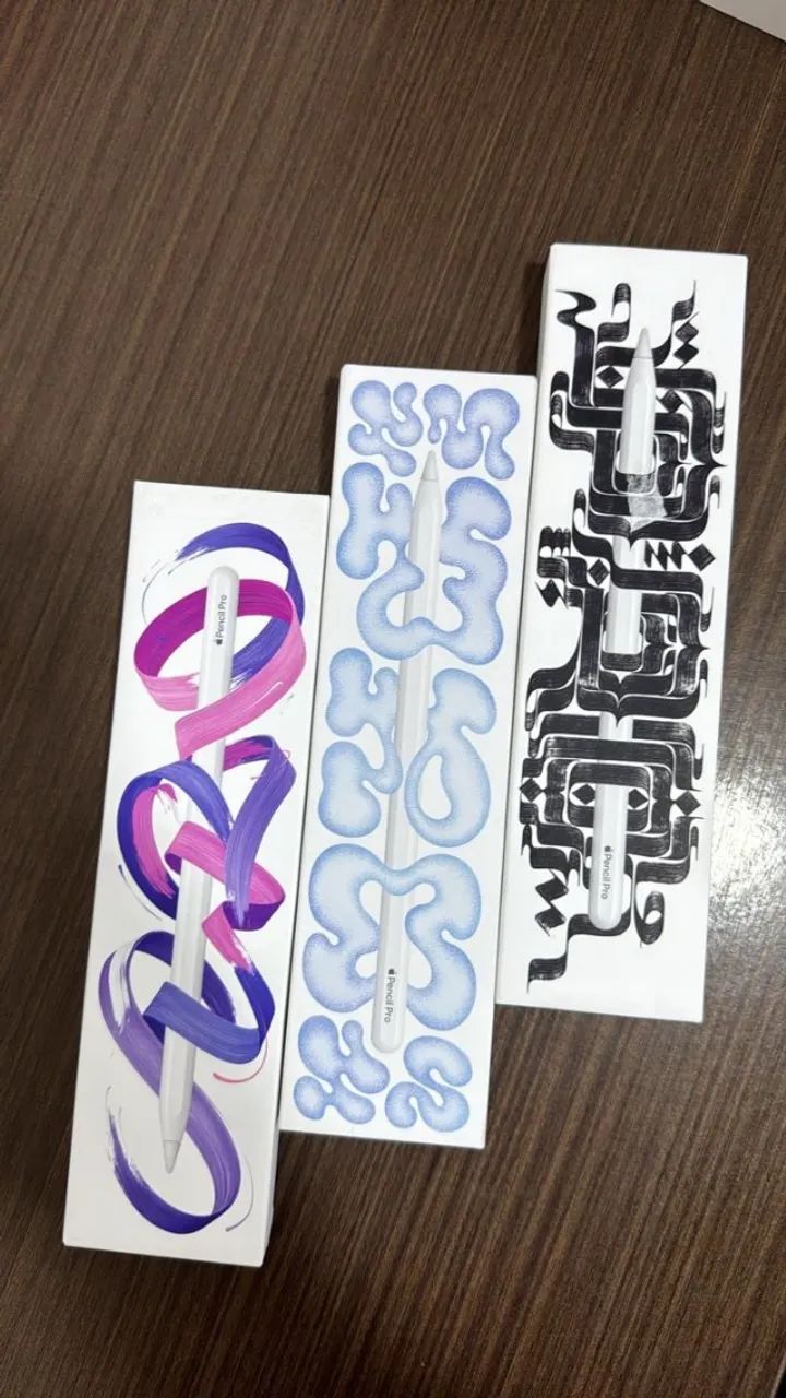 Apple Pencil Pro Lacrada | Lançamento 