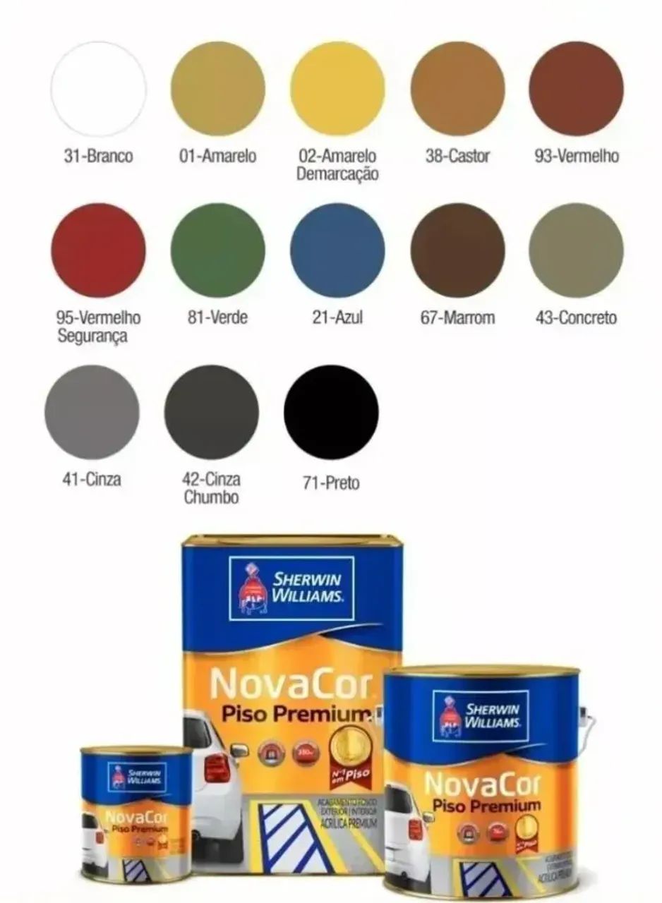 Tinta Novacor Piso Premium 18LT - PROMOÇÃO IMPERDÍVEL! - Foto 3