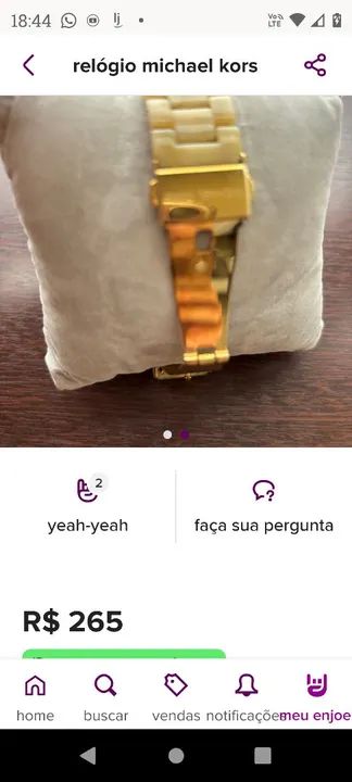 Vendo relógio digital da marca Michael kross original - Foto 4