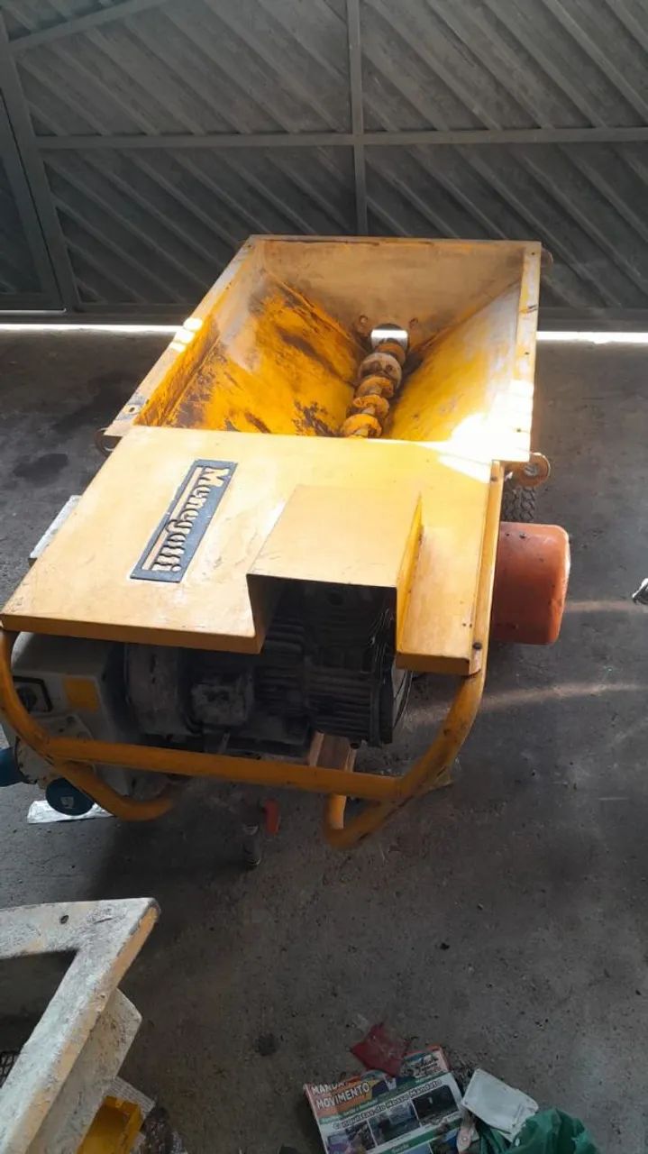 maquina de projeção para reboco excelente estado 