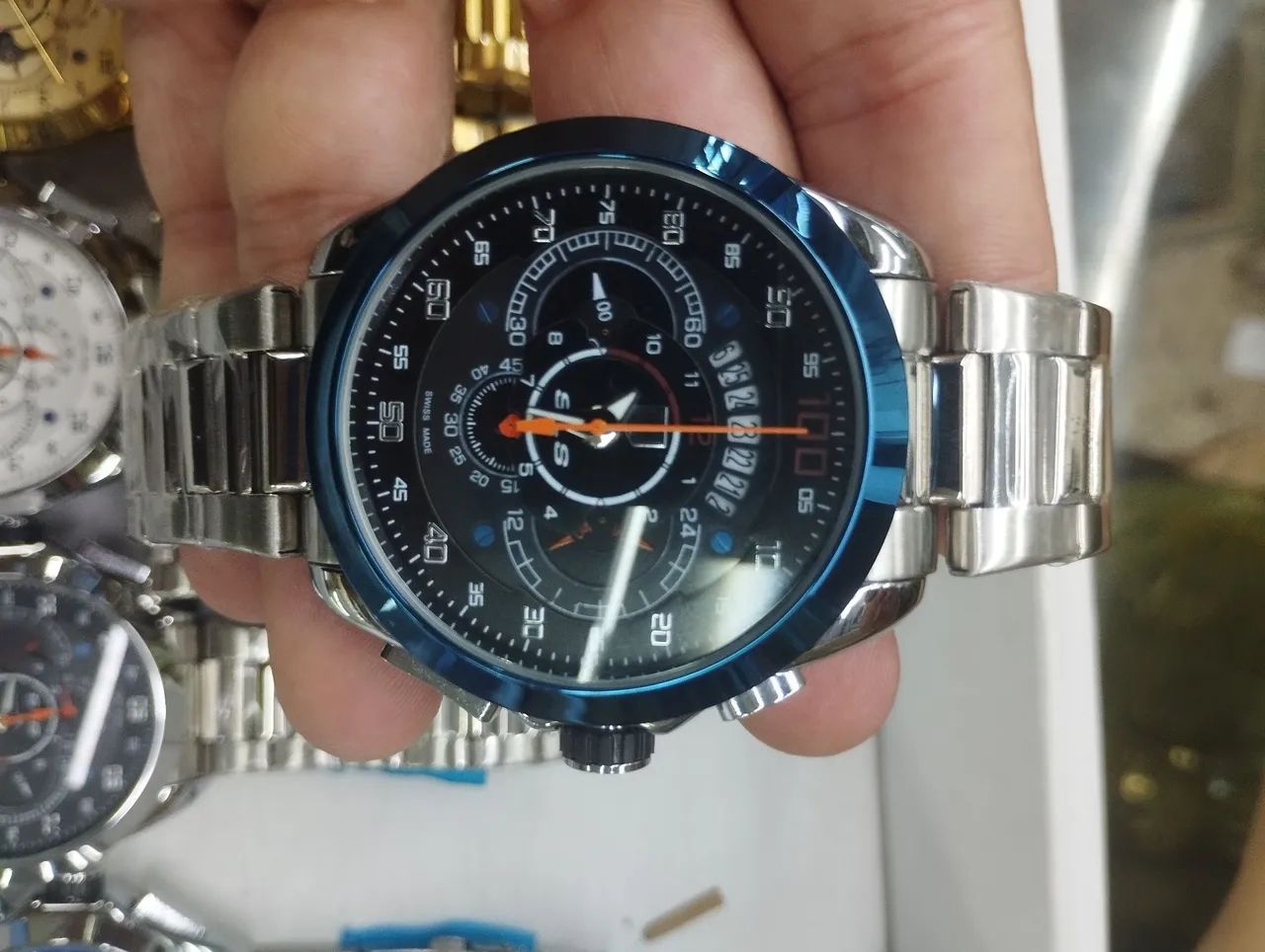 Relógio TAG Heuer, todos ponteiros funcionais  - Foto 2