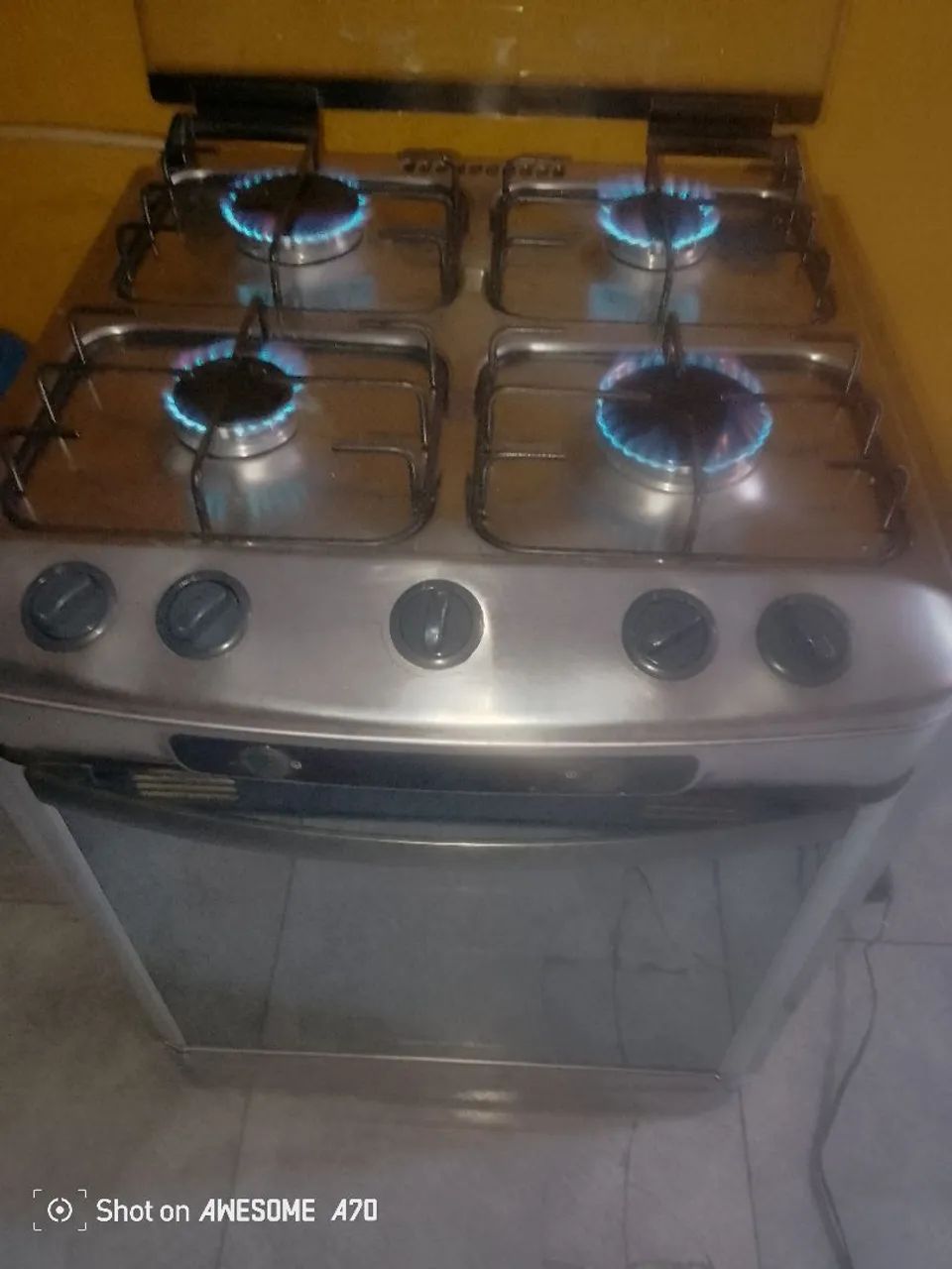 Fogão 4 Bocas com Forno Brastemp ( descrição é bom ler)