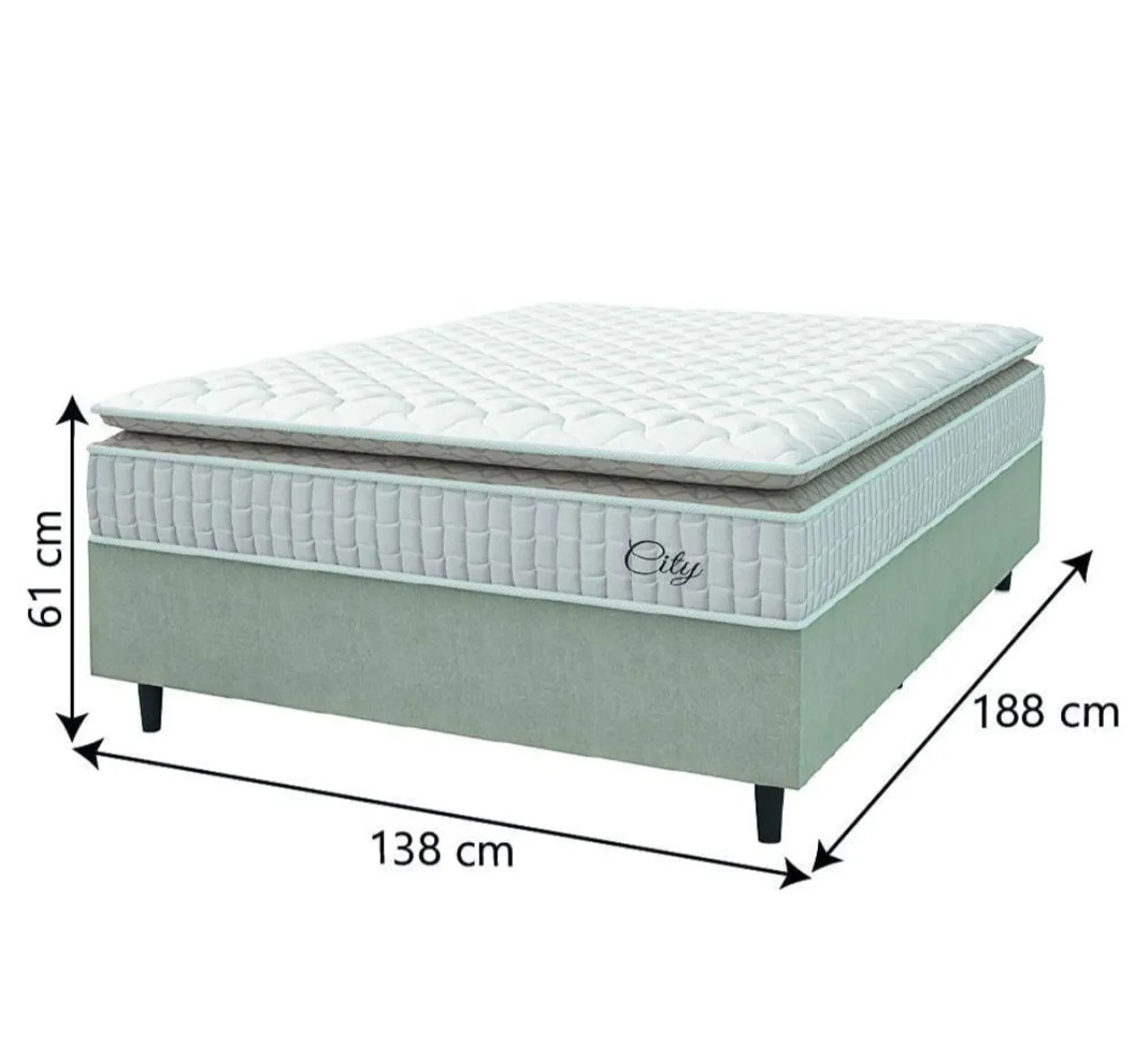 Cama Box casal