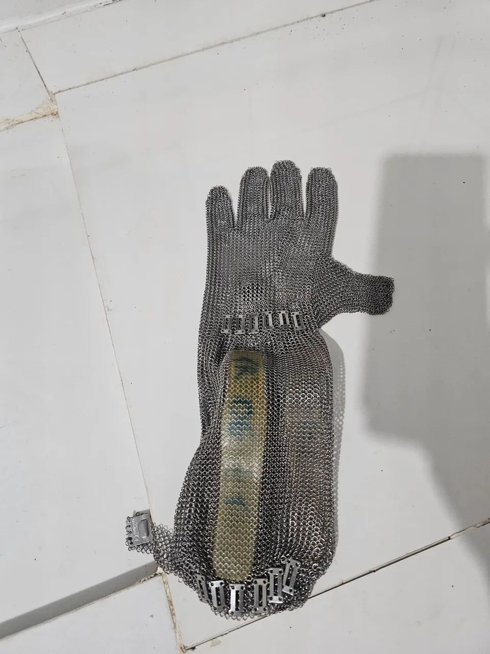 Luva anti corte, malha de aço (açougueiro e etc) - Foto 3