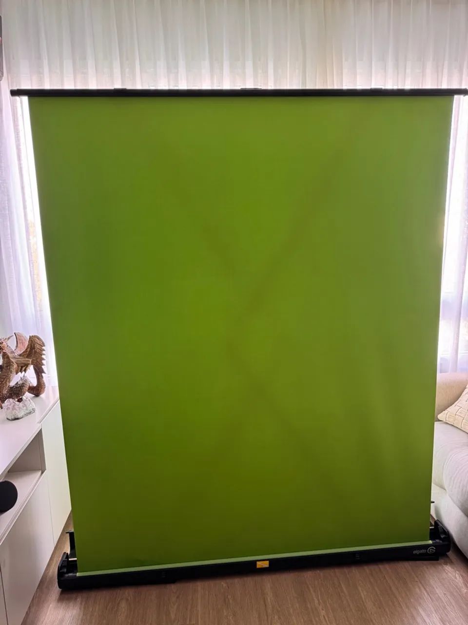 Tela Chroma Key Retrátil Elgato Green Screen - Foto 3