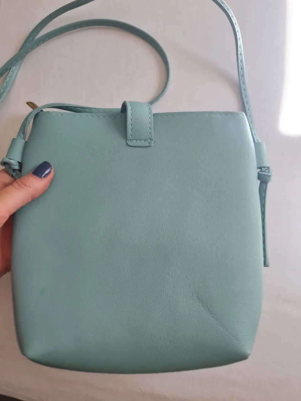 Bolsa de Ombro Azul Tiffany  - Foto 2