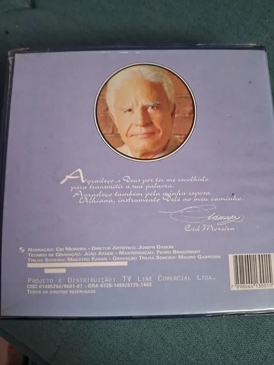 A Bíblia Sagrada - Novo Testamento - Cid Moreira - Em CD - Foto 2