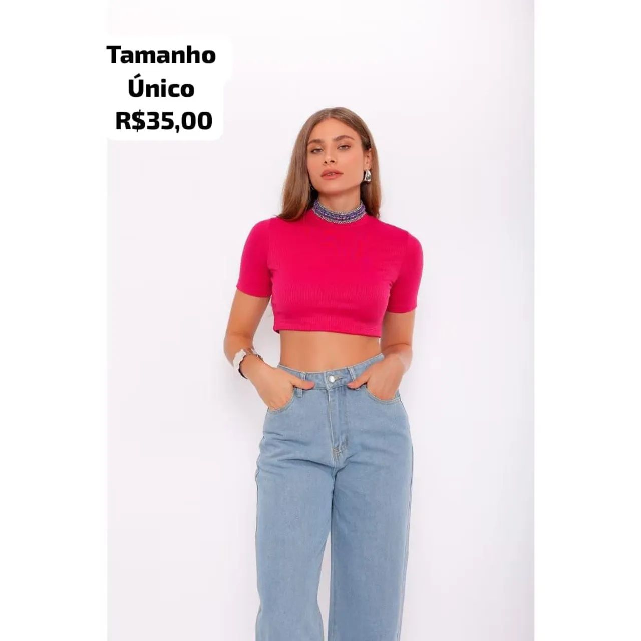 Cropped  Tamanho Único - Foto 2