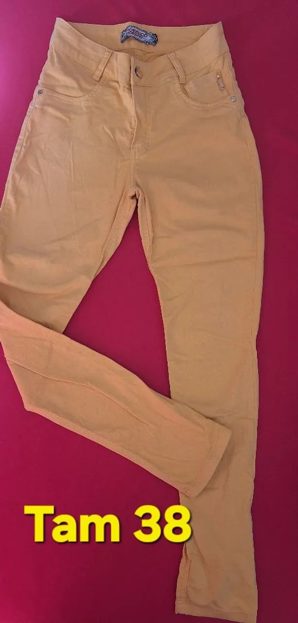 Calças jeans tam variados pouco uso - Foto 4