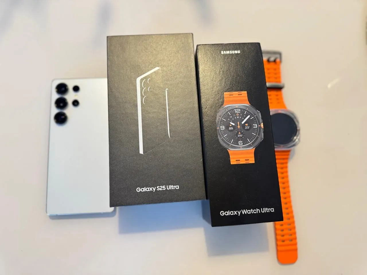 Vendo S25 ultra + Samsung watch ultra