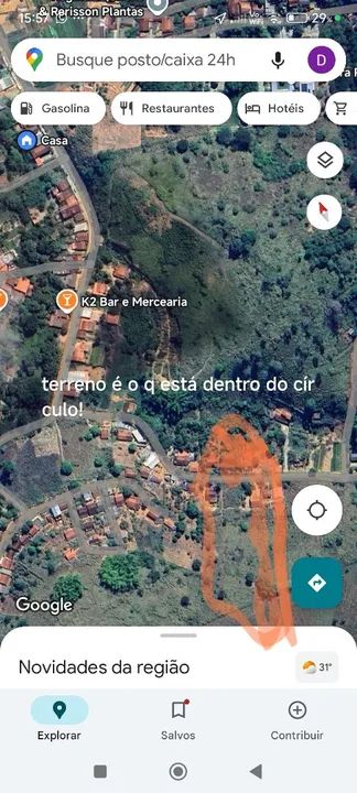 Vende-se bom terreno na Lajinha! Baixou pra vender rápido!
