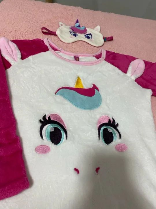 Pijama unicórnio PUKET 10 anos - Foto 5