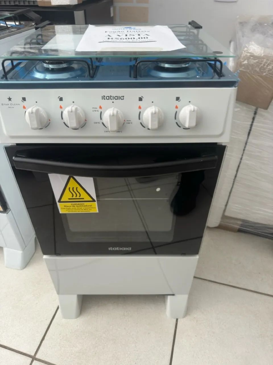 Fogão 4 bocas Itatiaia acendimento manual NOVO - Foto 2