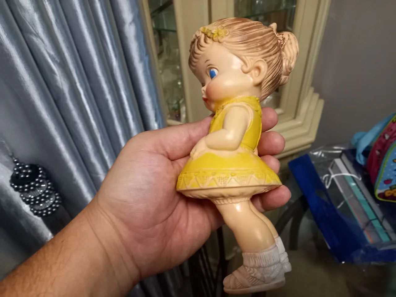 Linda e rara Bonequinha de Vinil fabricada em 1958. 1958 - Foto 4
