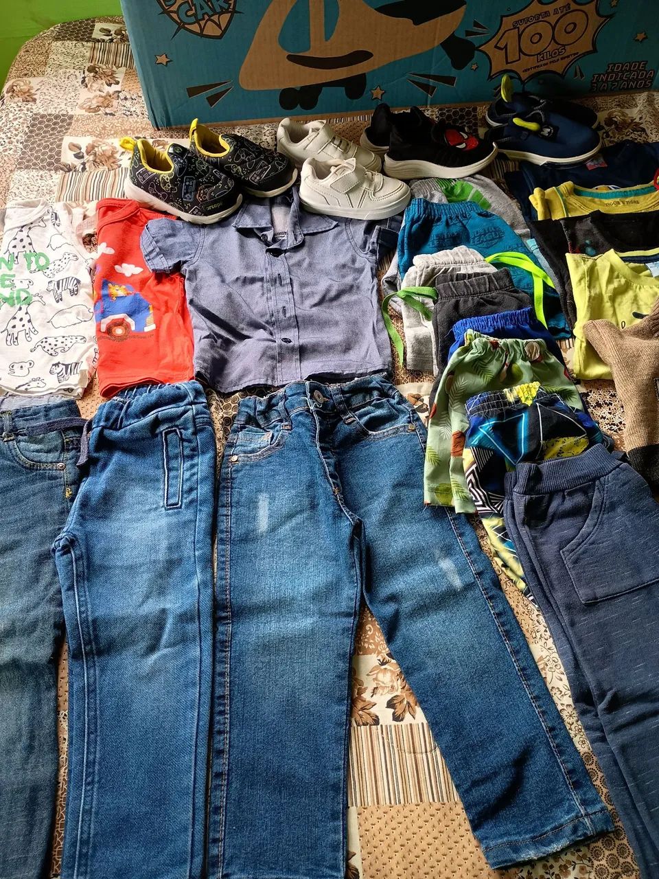 Desapego 39 peças de roupa infantil usado 