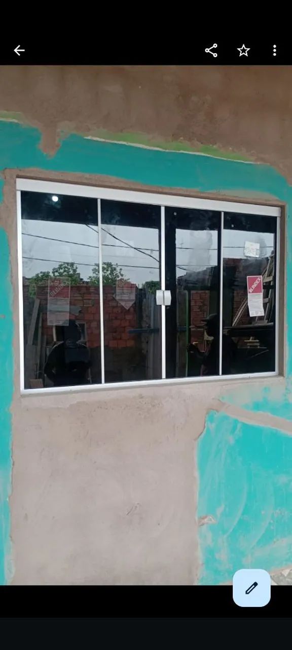 Janela de Alumínio com Vidro