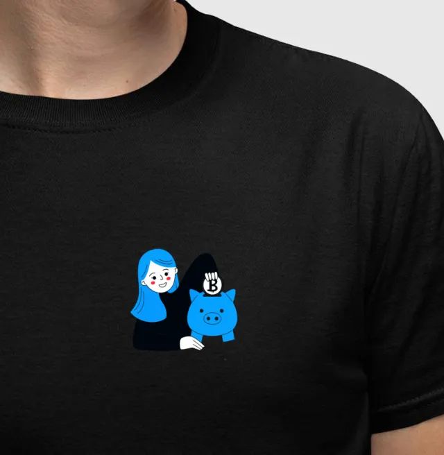 Camiseta Estampada Bitcoin - Camisetas estampa criptomoedas - Foto 2