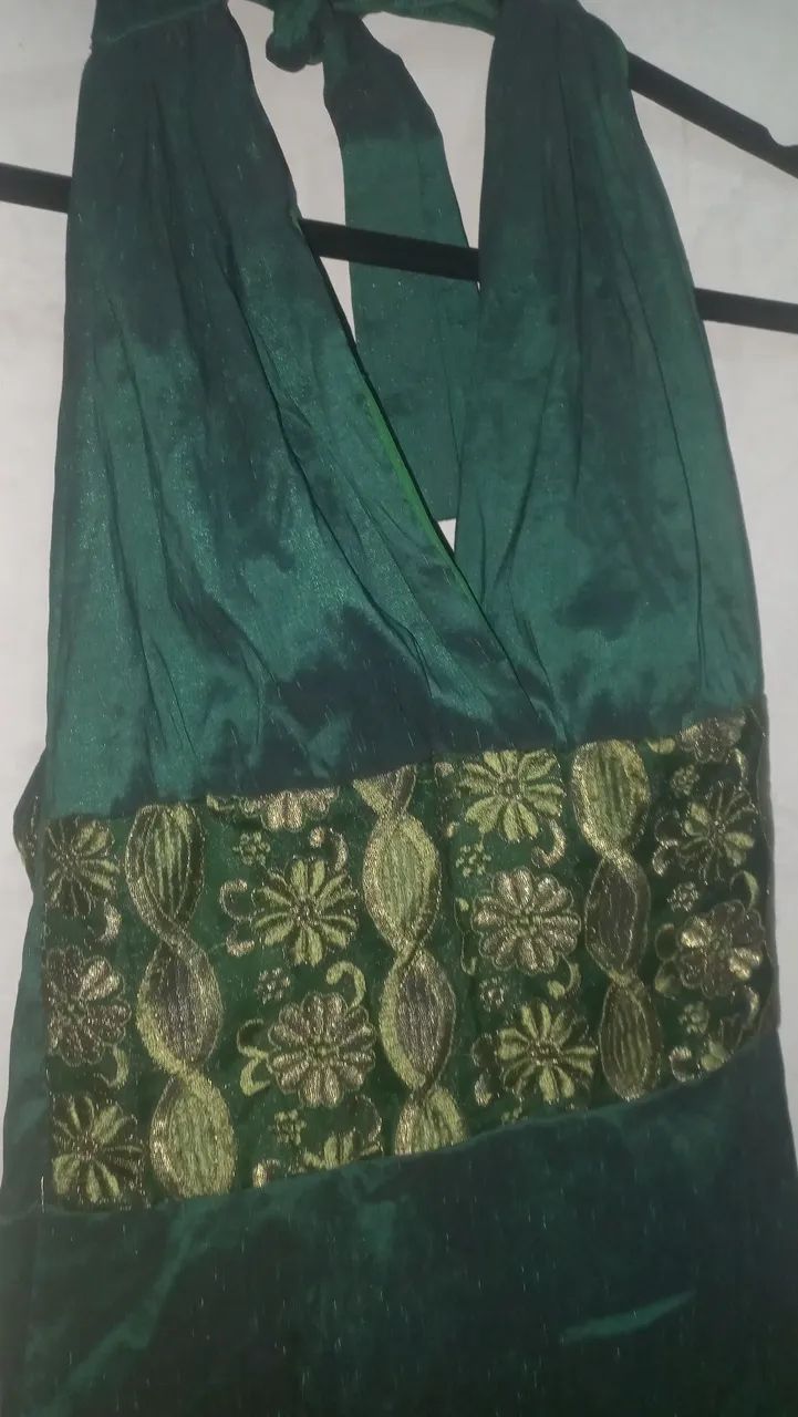Vestido de festa verde - Foto 3