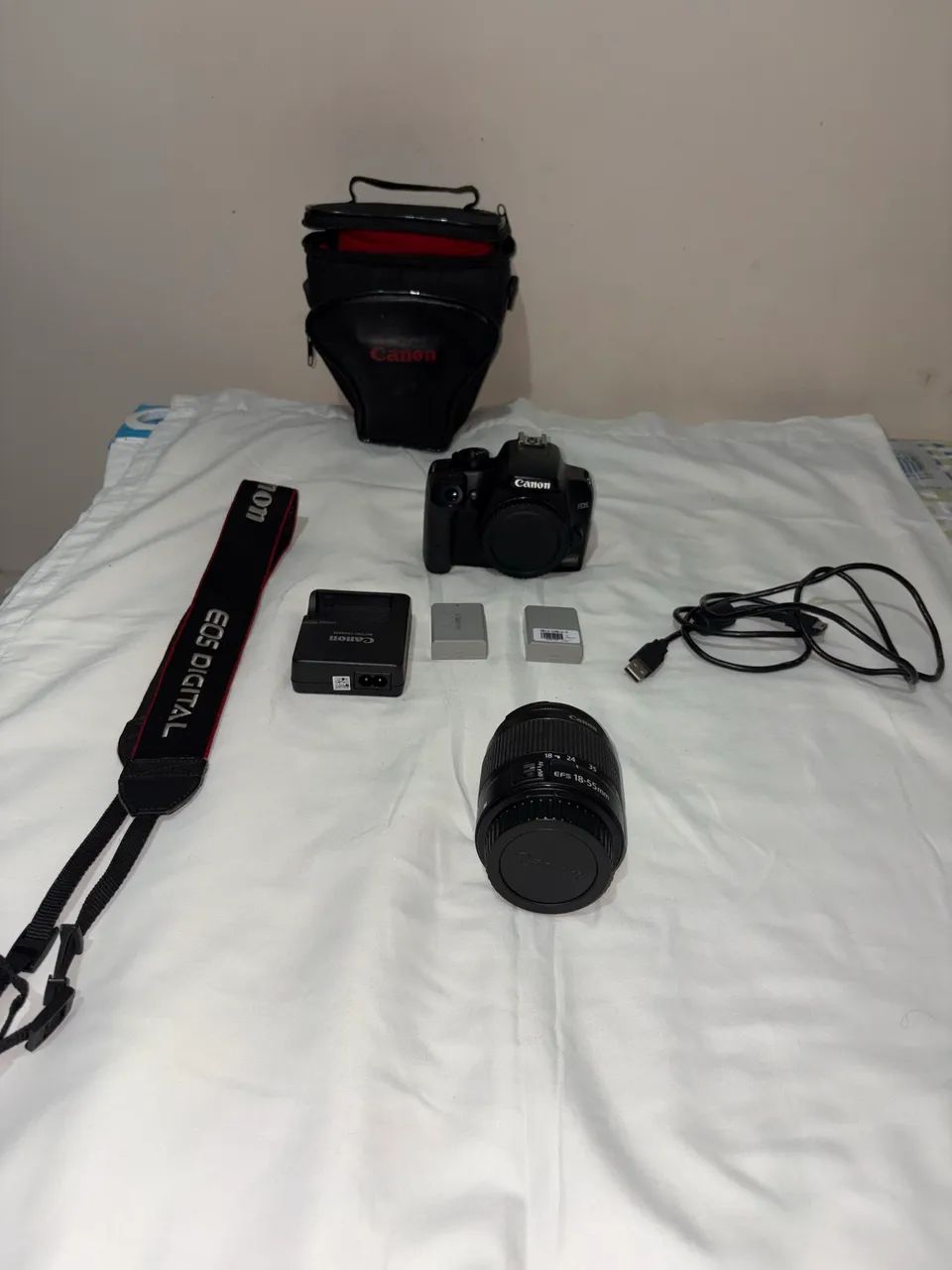 Câmera Canon EOS Rebel XS (1000D) Completa PARA VENDER ESSA SEMANA  - Foto 6