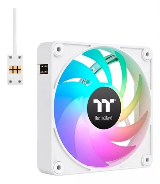 Fan Thermaltake Ex Ct120 Argb - Pack Com 3 fans - Branca 