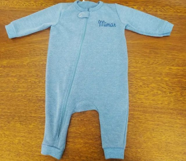 Macacão Jeans Longo Infantil Da Mimar