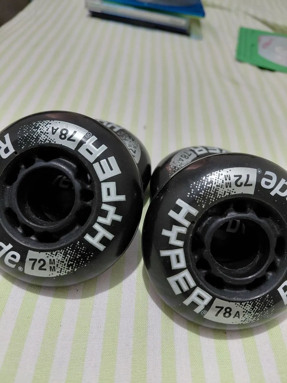 Rodas Rollerblade Hyper 72mm 78A - Foto 3