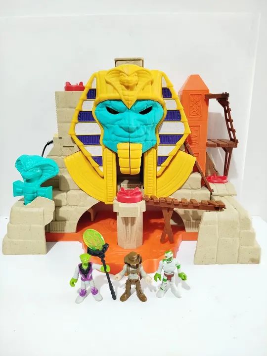 Pirâmide Da Serpente Imaginext Fisher Price  - Foto 4