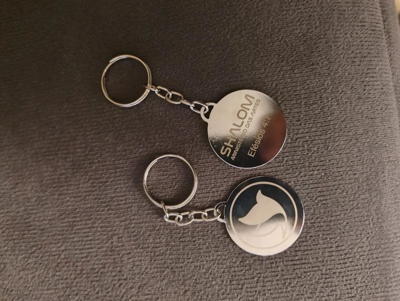 Chaveiros Personalizados  garrafa térmica e muito mais brindes 