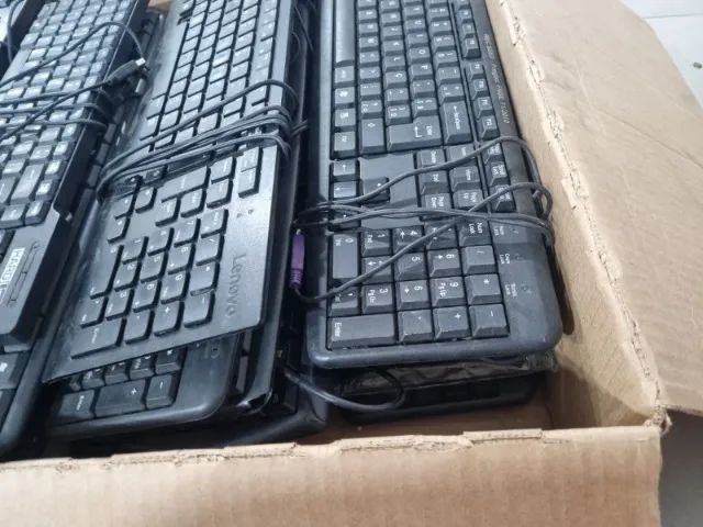 Lote 40 Teclados USB para PC - Foto 5