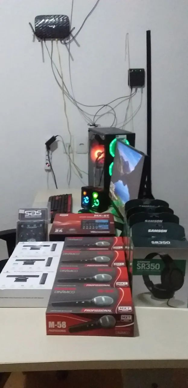 Vendo estúdio para podcast completo 