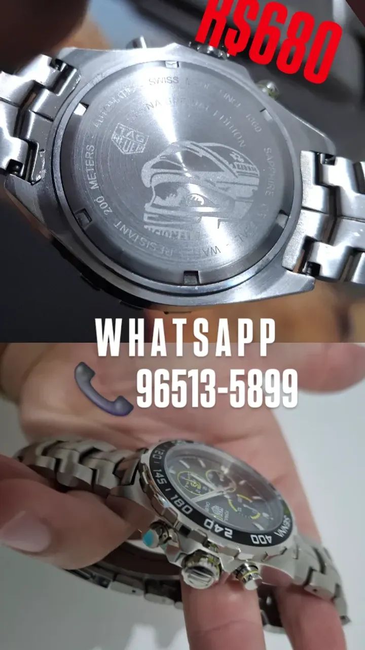 Relógio TAG HEUER FORMULA 1 MODELO SENNA _ MULTIFUNCIONAL  - Foto 2