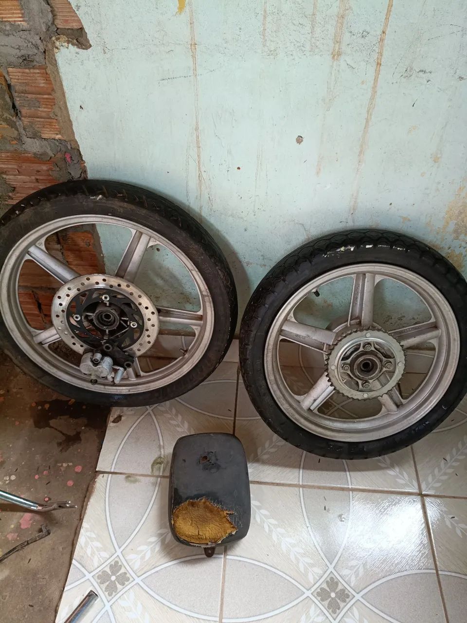 Vendo peças da moto da Kansas 150 a partir de 100 Reais. - Foto 2